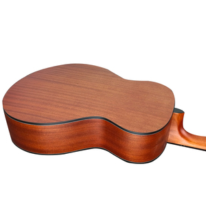 Chine Aiersi marque OM solide épicéa corps en acajou guitare acoustique électrique Logo personnalisé Instrument <span class=keywords><strong>de</strong></span> musique folklorique à cordes en acier - Product Image 2