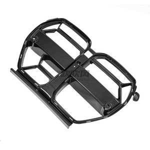 Khô sợi carbon CSL phong cách <span class=keywords><strong>front</strong></span> bumper nướng với ACC cho BMW G80 M3 M4 g82 G83 2021 + <span class=keywords><strong>front</strong></span> bumper lưới tản nhiệt lưới - Product Image 3