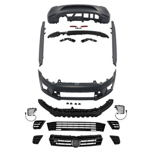 Kit de Carrocería para <span class=keywords><strong>Polo</strong></span>, Actualización Estilo <span class=keywords><strong>WRC</strong></span>, Kit de Difusor y Parachoques Delantero y Trasero para Volkswagen <span class=keywords><strong>Polo</strong></span> 2010-2018 - Product Image 1
