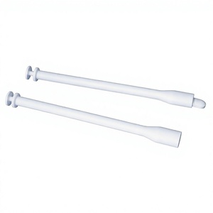 White <b>Plastic</b> Vaginal Applicator for Cream Ointment Cosmetic Use - Product Image 1