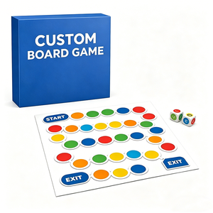 OEM Custom Board Game Vietnam Factory Kids Board Games Set <b>Card</b> Games Supplier for Family Game Night Travel - Product Image 6