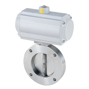 Vanne à vide haute pression à commande pneumatique de type ISO-F DN40-DN300 LY-GIQ, garantissant des performances optimales en applications sous vide. - Product Image 3