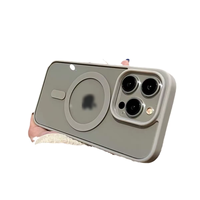 Coque de téléphone en silicone Macron pour modèles 18, 17, 16, 15 Promax avec support de téléphone et protection acrylique