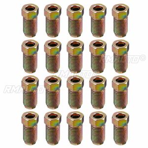 Kit de raccords de conduites de frein 182/162 pièces, connecteurs mâles et femelles, 2 ou 3 voies, 10x1mm, 3/16", 3/8", écrous métriques - Product Image 2