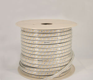 Tira de luces LED flexibles de cobre IP67, 5M, 110/220V, 180 LED/M, 3 filas, todos los colores, <span class=keywords><strong>SMD2835</strong></span>, acabado esmerilado para decoración de escaparate de Hotel - Product Image 2