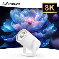 Proyector Compacto XS97 SMART TURN1 con Android 14, Allwinner H723, Función Multimedia, 1GB 8GB