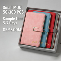 Agenda quotidien en cuir PU personnalisé avec logo, format A5, rechargeable, organiseur avec papier à écrire de luxe pour journalisation et cadeaux