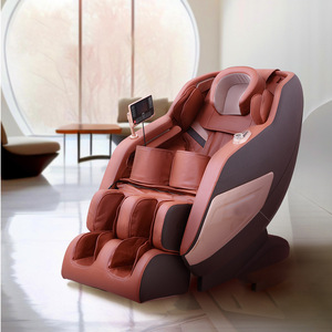 Fauteuil de massage électrique inclinable pour tout le corps, massage automatique sans rail à huit points, utilisation domestique, ambre gris foncé - Product Image 1