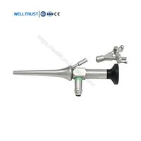 Caméra d'inspection portable Well Trust Full HD à source de lumière froide pour la chirurgie des petits animaux, endoscope vétérinaire CE ISO