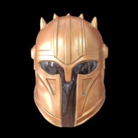 Masque de Fête Casque de Trooper de la Mort Latex pour Adultes et Enfants, Costume de Jeu de Rôle Stars de Cinéma d'Halloween