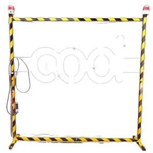 เขาวงกตกันชนไฟฟ้าโลหะแบบปรับแต่งได้สนามเด็กเล่นกลางแจ้งอุปกรณ์เกมสนุกรองรับภาษาญี่ปุ่น - Product Image 1