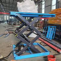 Plateforme élévatrice hydraulique à ciseaux fixe, machine de levage de scène, petite plateforme élévatrice en acier au manganèse haute résistance AC