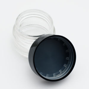 Cannacoast Tarro concentrado de vidrio reciclable resistente a los niños impreso personalizado con tapa de plástico para embalaje de aceite de cáñamo de hierbas - Product Image 5
