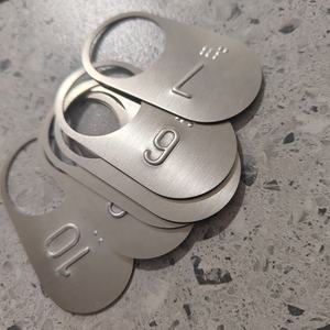 Edelstahl-Autostation Rundes Braille-Schild Aufzug-Etagennummer <span class=keywords><strong>PH</strong></span>-Schild Aufzug-Knopf - Product Image 5