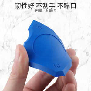 Kit d'outils de raclage en silicone pour le jointement de la coulis et l'élimination des adhésifs, lissage des joints d'angle à 90 degrés avec plusieurs styles - Product Image 2