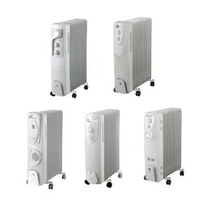 Hot Sell 7 9 11 13 Fins 1500w 2000w 2500w Electric Thermostat Radiator Small Thermal Oil Heater