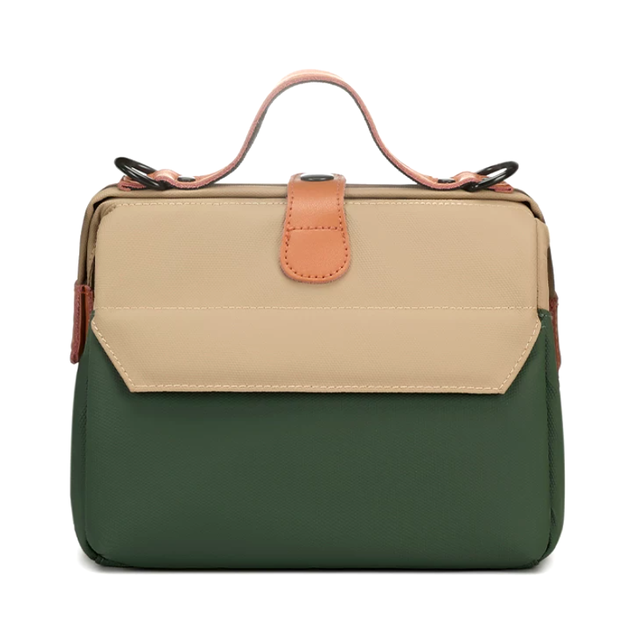 Multi Functional Camera Handbag Retro Style Waterproof Thickened Cushion Lining Portable Shoulder Carry for Travel Photography