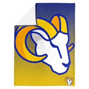 Özel Futbol 32 Takım Battaniyesi Flanel Bebek Battaniyesi Öğle Arası Kanepe Yatak Örtüsü Battaniyesi Los Angeles Rams Gradyan Renkli - Product Image 2