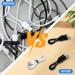 100 pcs nhỏ màu đen Silicone ban nhạc cao su 0.5 inch Heavy Duty Non-Slip ban nhạc đàn hồi cho quản lý cáp - Product Image 2