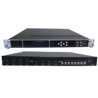 Codificador de Video Digital para Transmisión de TV 1080P, 12 Entradas, para Gateway IPTV, Convertidor de RF a IP, Equipo de Radio y Televisión