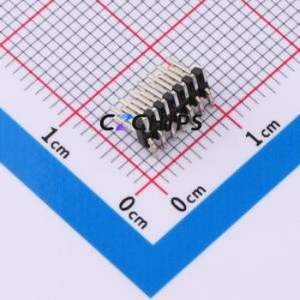 ZX-PZ1.27-2-7PWZ Pin Header SMD,P=1.27mm Connector ( Pin Structure: 2x7P )( Pitch: 1.27mm )( Row Spacing: 1.27mm ) - Product Image 2