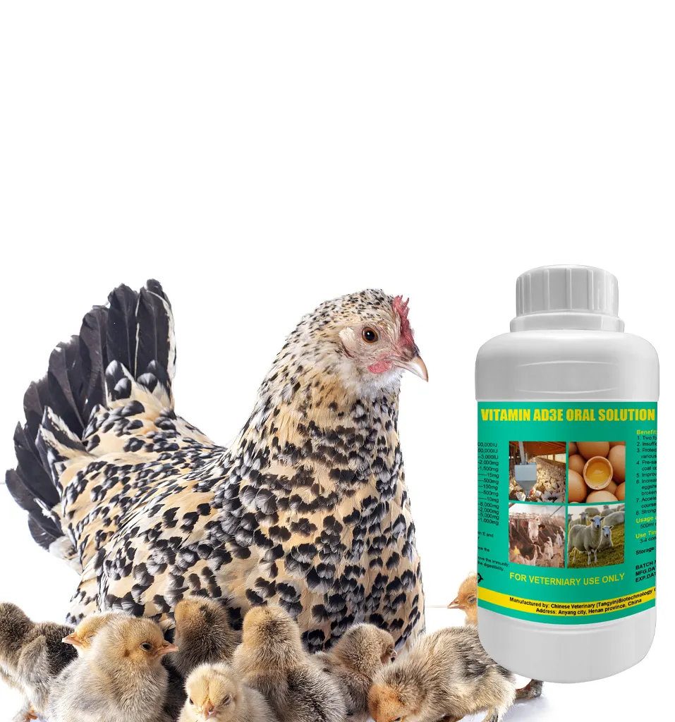Vitamina AD3E olio vitamina AD3E liquido per pollame bestiame vitamina AD3E soluzione orale per maiale