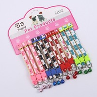 Großhandel 12 teile/satz reflektierende Katzen halsbänder mit Glocken Sicherheits material 1cm für Mini kleine Geburts hunde und Katzen identifizieren
