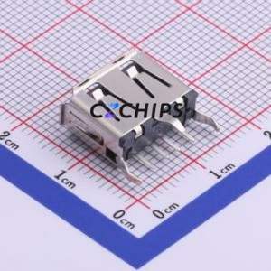 1050570001 USB Connector Through hole Component (THT) Connector Type-A Female Through Hole 4P - Product Image 2