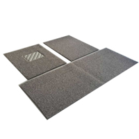 Accessoire de voiture en PVC antidérapant, bobine Double couleur, accessoire de sol avec support à pointes, 1 pièce