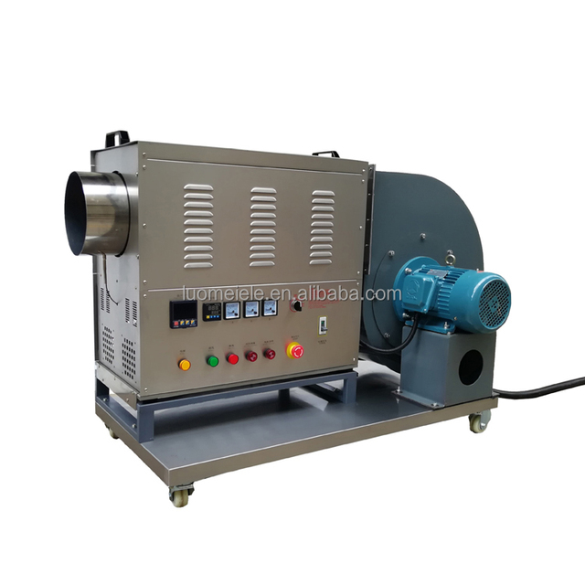 30~60KW High Volume 3000cfm Hot air Generator Blower Industrial Electric Heater Centrifugal Fan