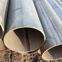 Ansi Classe 600 Q235 q345 Api Ssaw Pipeline en acier au carbone de grand diamètre en forme de section ronde Tube soudé en spirale Tuyau eau huile gaz