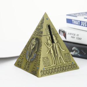 Hot Selling <strong>Egyptian</strong> Pyramids Metal Crafts Die Cut Logo and Angel Theme Creative <strong>Home</strong> <strong>Decoration</strong> and Travel Souvenirs - Product Image 2