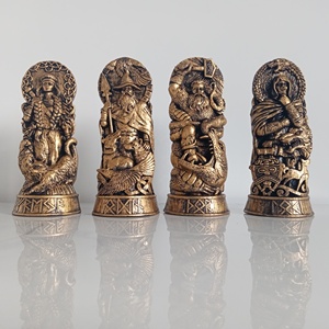 Nouvelle Sculpture Décorative Écologique en Résine <span class=keywords><strong>Thor</strong></span> <span class=keywords><strong>Loki</strong></span> Odin pour la Maison, Statue Personnalisable, Ornement - Product Image 5