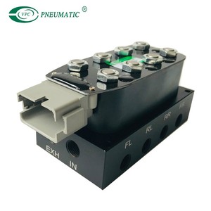 Colector de bloque de válvula solenoide Accuair VU4 1/4 NPT 4 <span class=keywords><strong>Conner</strong></span> - Product Image 1