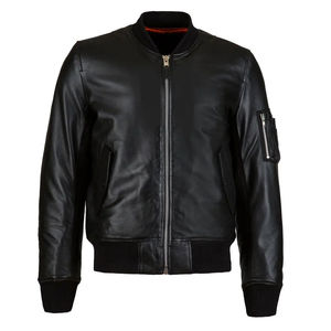 2025 ropa de cuero otoño personalizado al aire libre chaquetas de invierno negro motocicleta Pu chaqueta de cuero para hombres y mujeres - Product Image 1