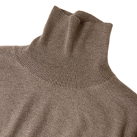 Vente en gros de pulls en cachemire tricotés pour femmes, de haute qualité, chauds, en laine, pour l'hiver, col roulé