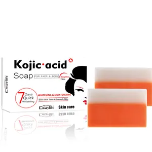 Kojic Acid Soap Handmade Whitening Soap Skin Lightening Soap Hand made Glutathione Whitening face Skin Bleaching Clean