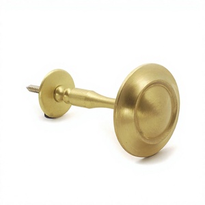 Modern Vintage Design Antique Bronze Brass Tie Back Metal Curtain Holdback Antique Satin Brass On Wholesale Supplies - Product Image 1