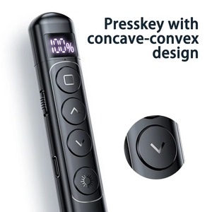 Có thể sạc lại không dây <span class=keywords><strong>Presenter</strong></span> Pen 450nm bước sóng ánh sáng điều khiển từ xa Clicker chỉ định PowerPoint Pen cho con trỏ <span class=keywords><strong>laser</strong></span> - Product Image 3