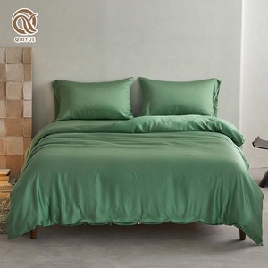 Chất Lượng Cao Tre Nữ Hoàng Tấm Thiết Lập Tự Nhiên Mềm Tinh Khiết Tre Tre Hữu Cơ Tấm Bộ Đồ Giường Bộ - Product Image 2