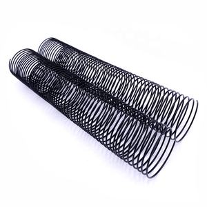 Spirales métalliques de reliure YPS 46 mm, grande taille, couleur noire, spirales métalliques revêtues de nylon - Product Image 5