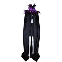 Chal de Plumas Extra Largo Cosido a Mano para Mujer, Talla Personalizada, Color Personalizado, Disfraz de Halloween, Conjunto de Disfraz para Fiesta