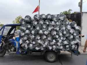 Tessuto Pongee in Stile Inglese Vintage a Rapida Vendita, Lino Intrecciato Traspirante per Tessili Domestici, Tinta Unita - Product Image 4