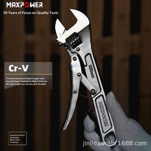 Llave Ajustable de Boca Abierta <span class=keywords><strong>Mibo</strong></span> de Acero Cromo Vanadio de Alta Resistencia, Antideslizante, Multifuncional, Métrica, con Sujeción Súper Fuerte - Product Image 2