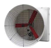 50 inc FRP Fiber Glass Wall Mounted industrial Exhaust Cone Fan for Pig House