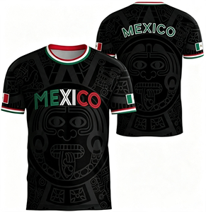 Camiseta de Fútbol de México para el Mundial 2026, Camiseta de Cuello Redondo para Hombre, Camiseta de Fútbol de <span class=keywords><strong>Manga</strong></span> Corta - Product Image 2