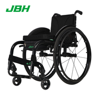 Cadre léger fauteuil roulant manuel repose-pieds en fibre de carbone et alliage d'alun Anhui fournitures de thérapie de rééducation en alliage d'aluminium