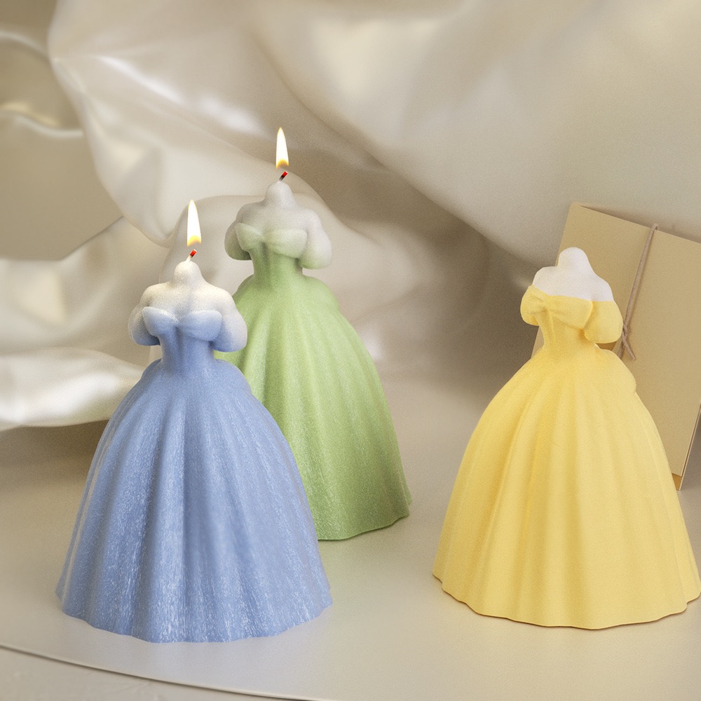 princess dress mold Princess Formal Ball Dress and Gown Silicone Mold (SMALL MOLD)