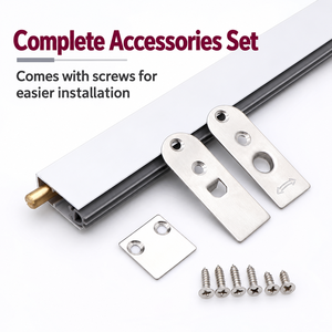 Concealed Automatic Drop Down Door Bottom Seal Aluminum Acoustic Dustproof Seal <b>Strip</b> for <b>Wooden</b> Hotel Interior Door - Product Image 5