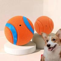 Klassische Mittelgroße Springbälle für Hunde 20-60 Pfund Langlebiger Silikon-Gummi-Latex-Sisal Schwimmender Wasser-Haustierball für Aktive Hunde